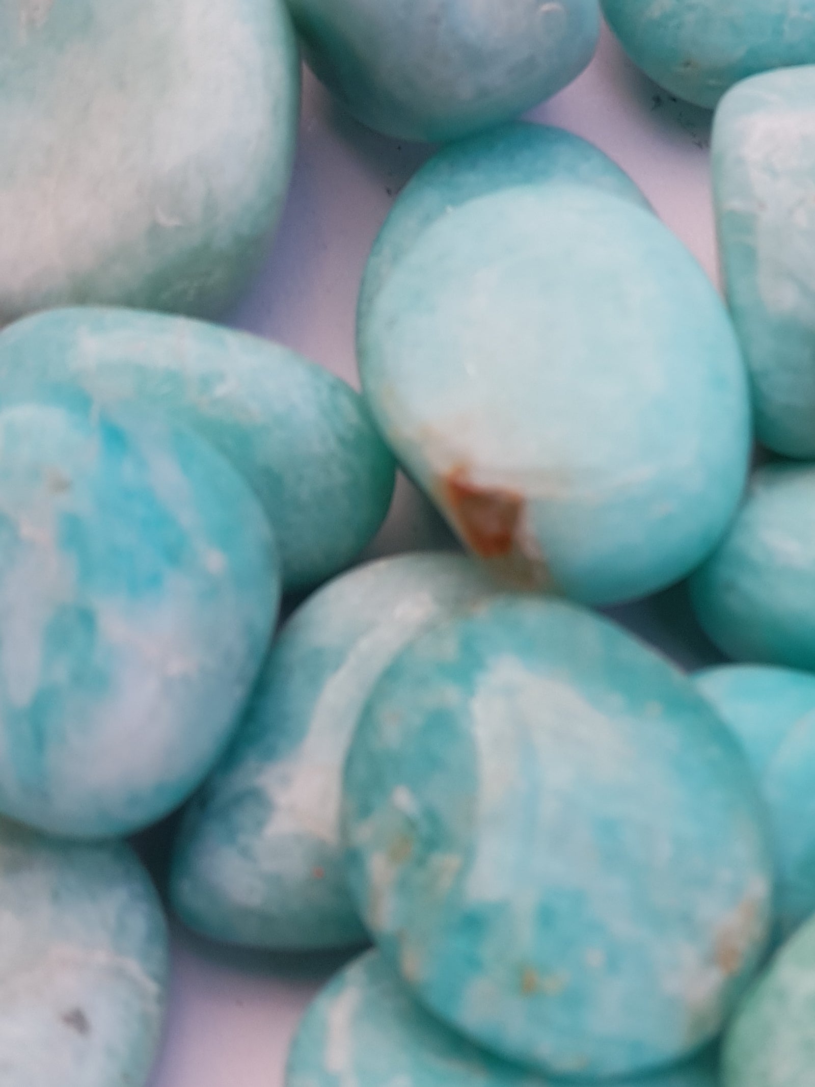 Amazonite - microcline feldspar - The Science of Magic 