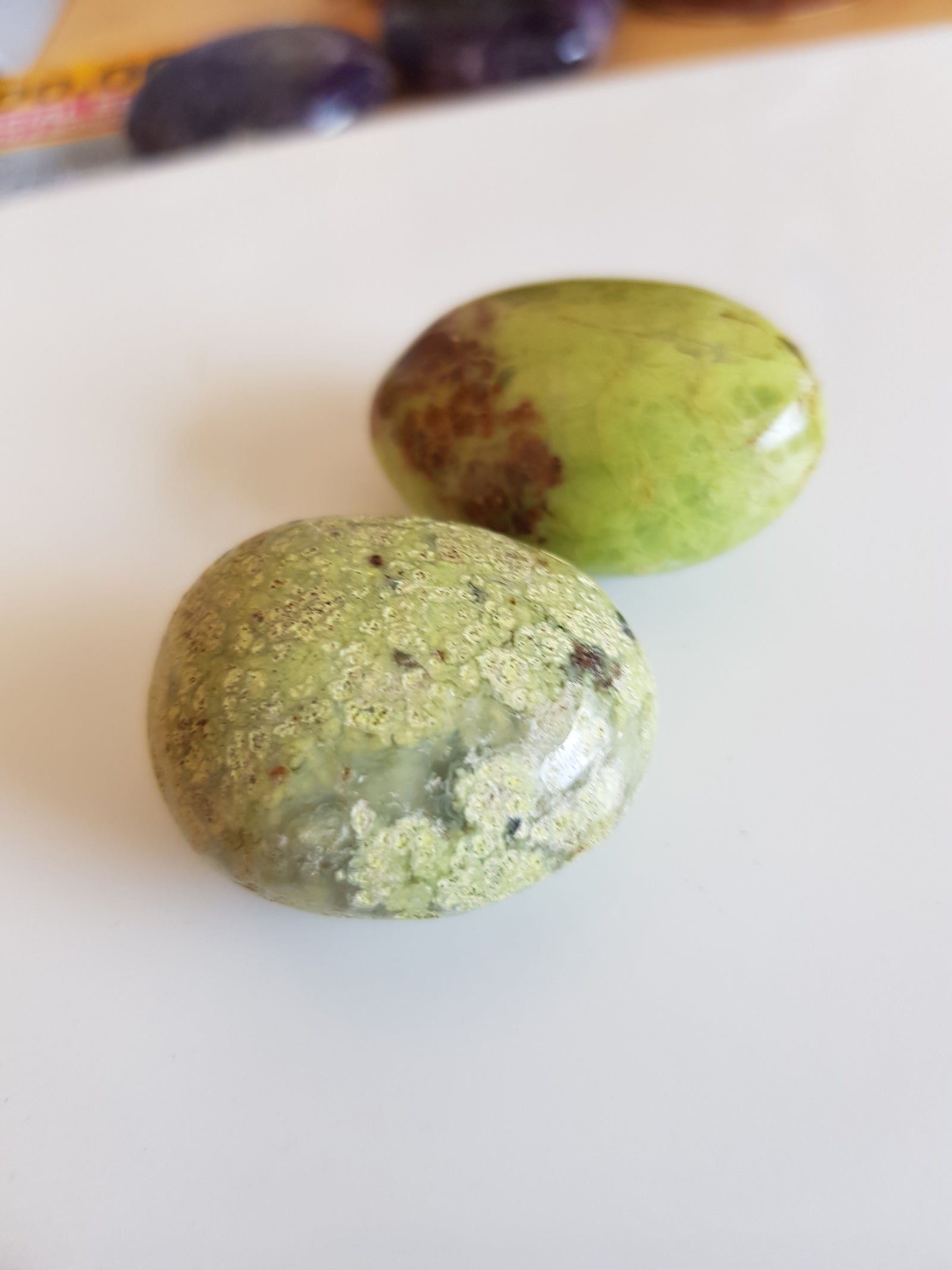 Polished green opal - The Science of Magic 