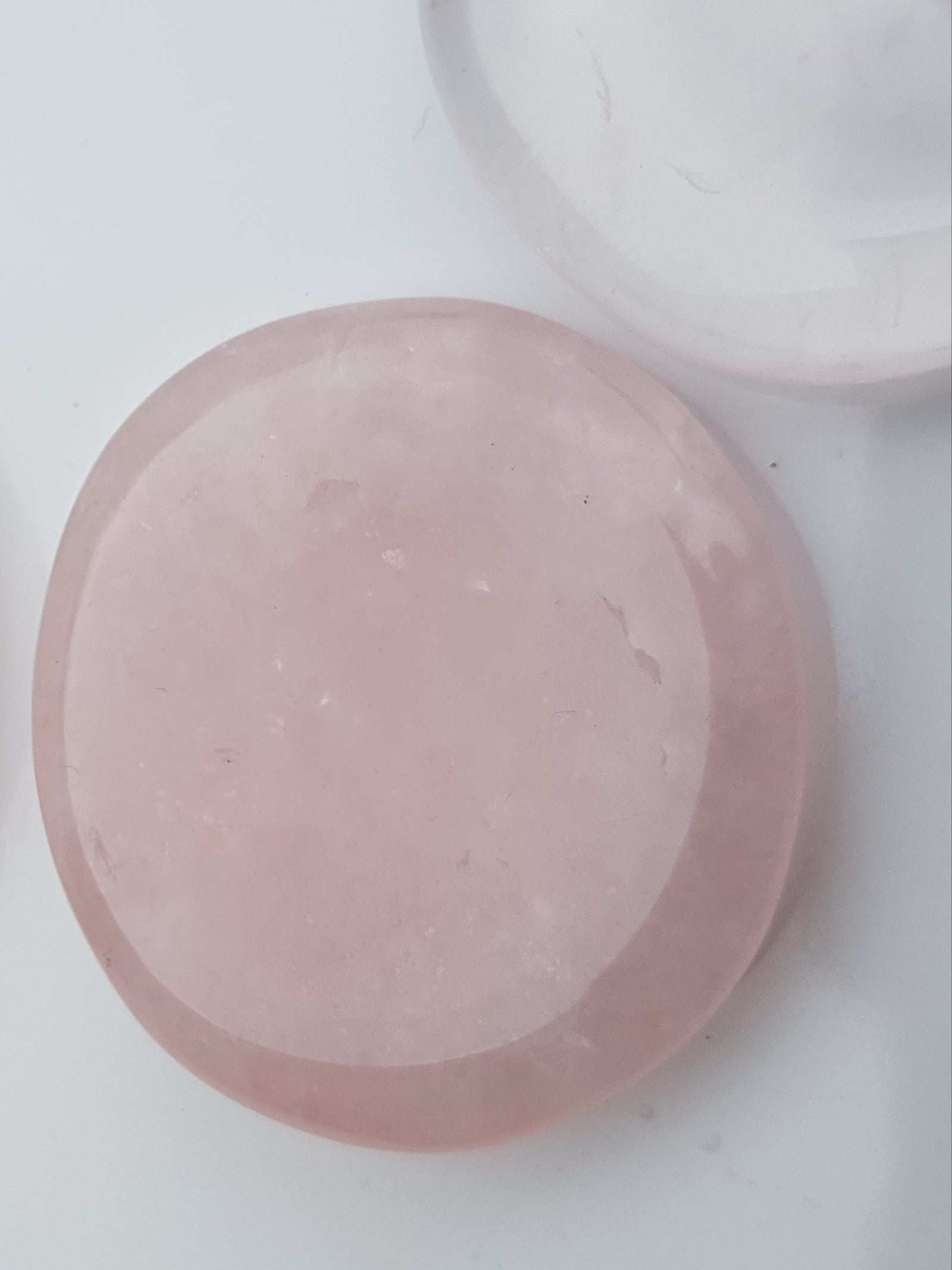 Rose quartz worry stone - The Science of Magic 