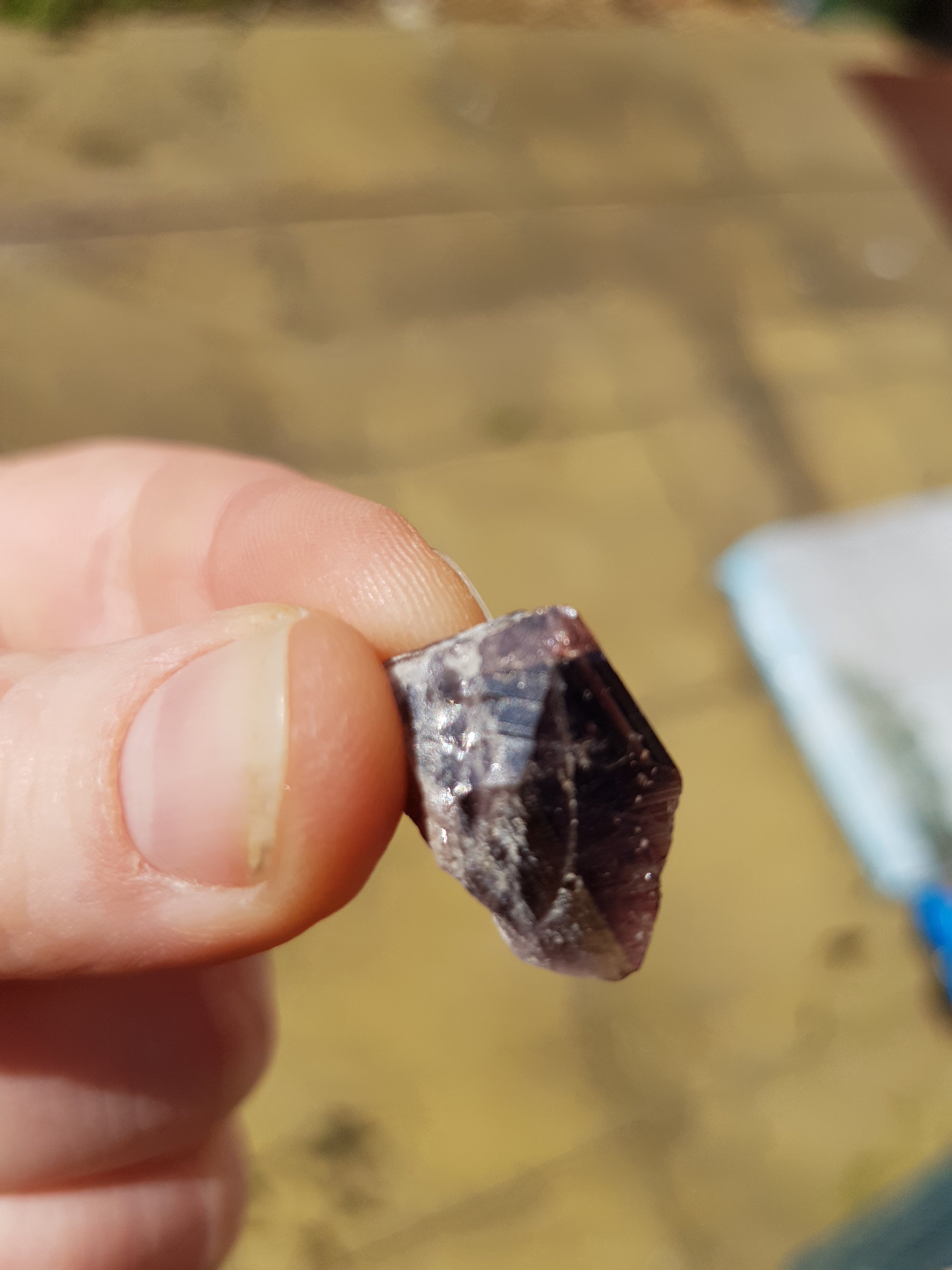 Axinite crystal - The Science of Magic 