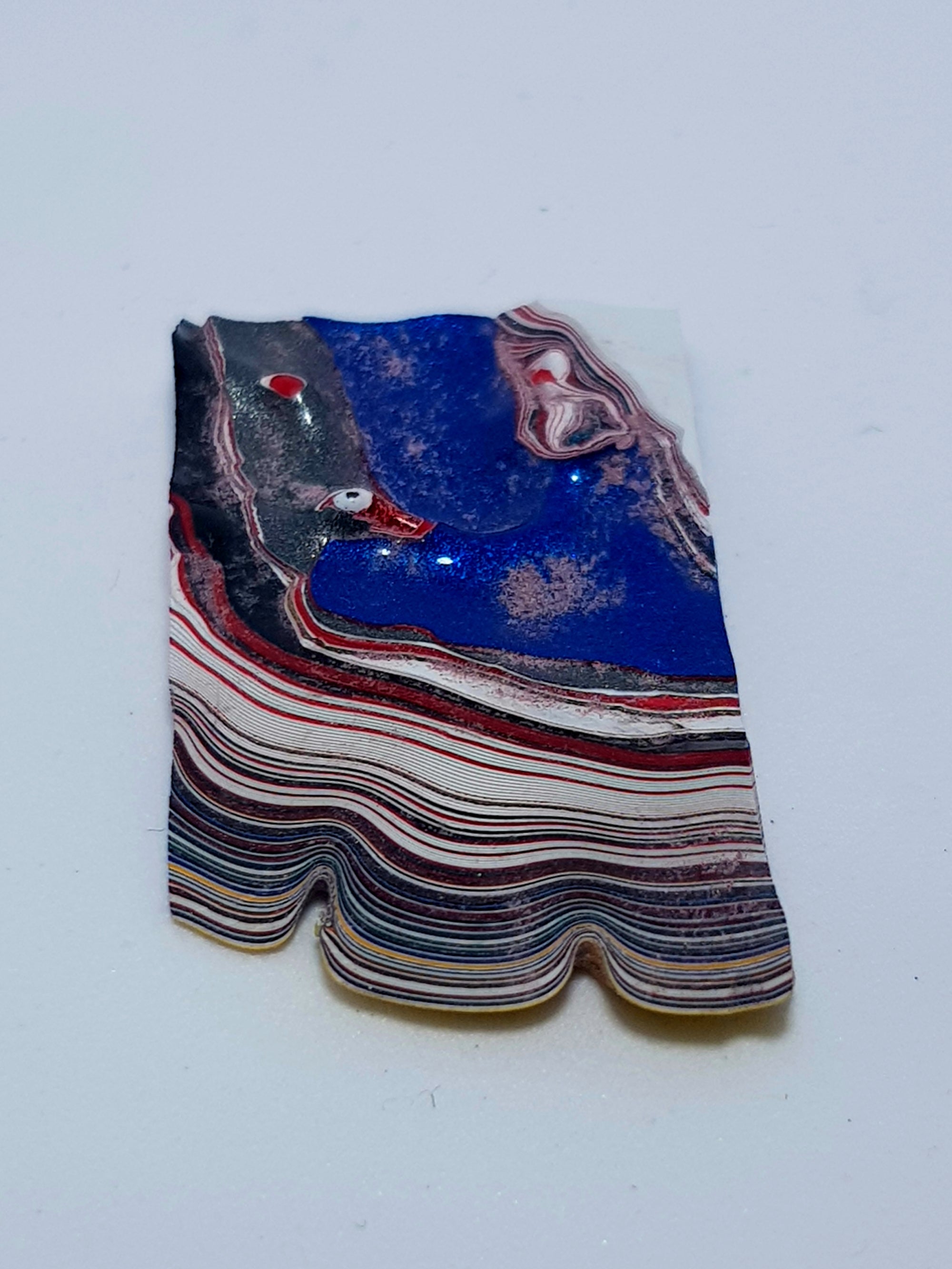 Small raw fordite - The Science of Magic 