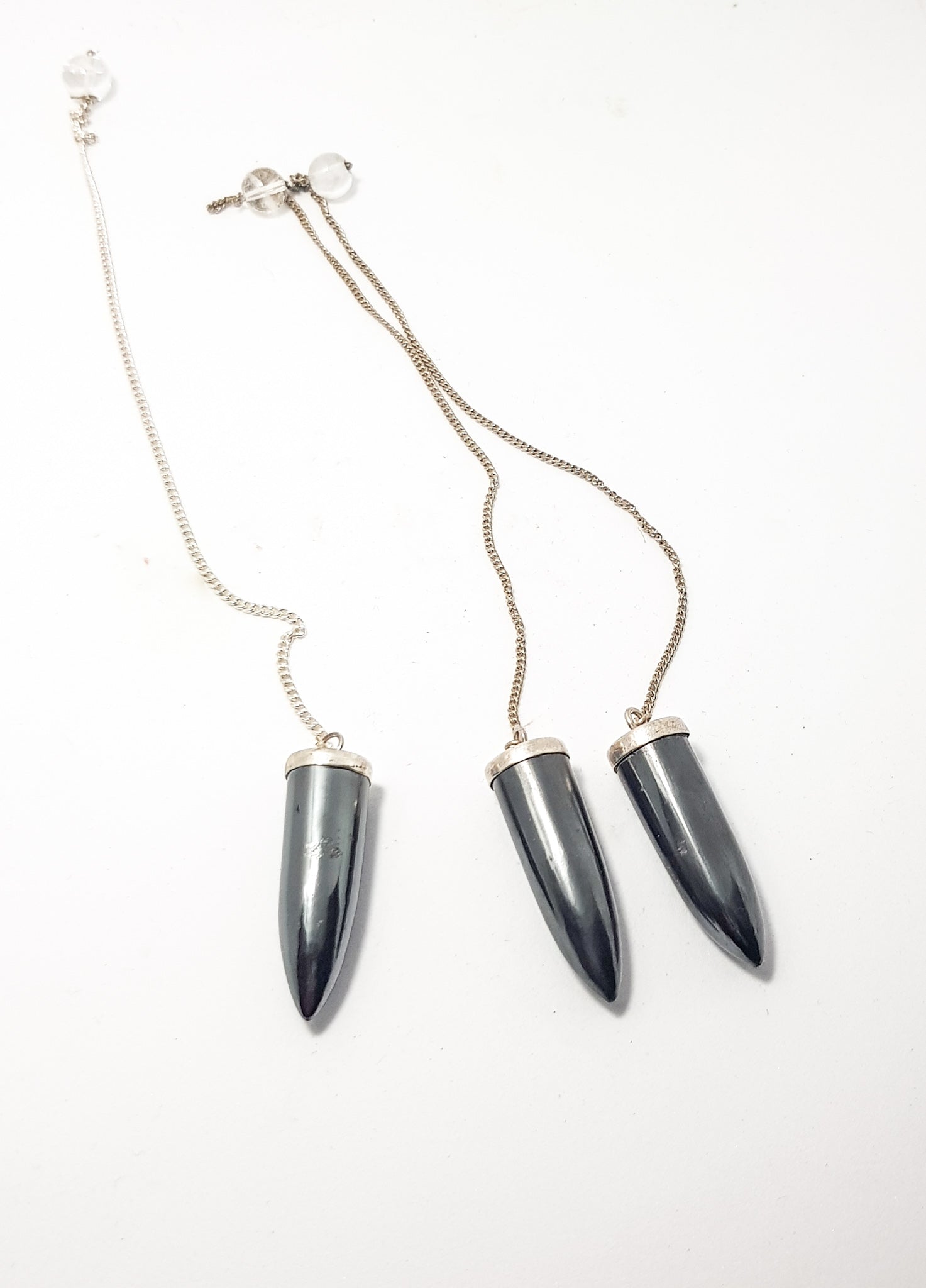Hematite pendulum