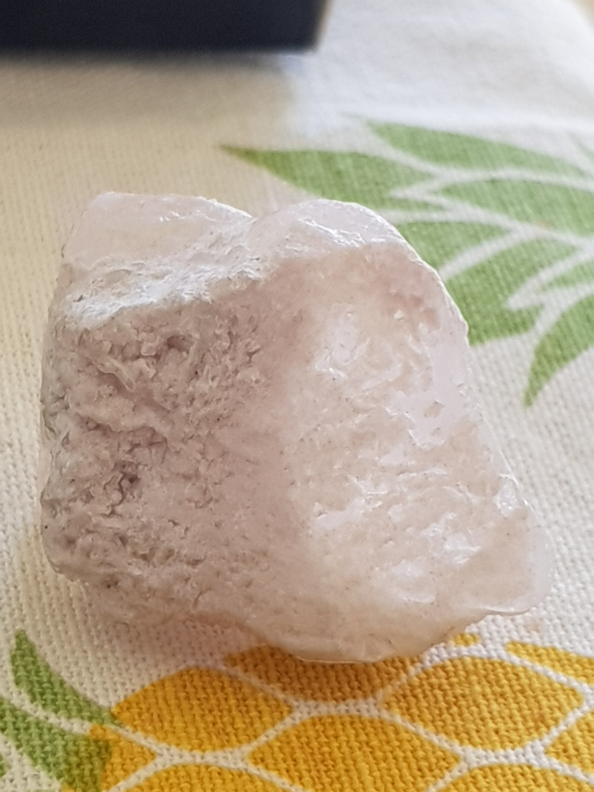 raw morganite crystal