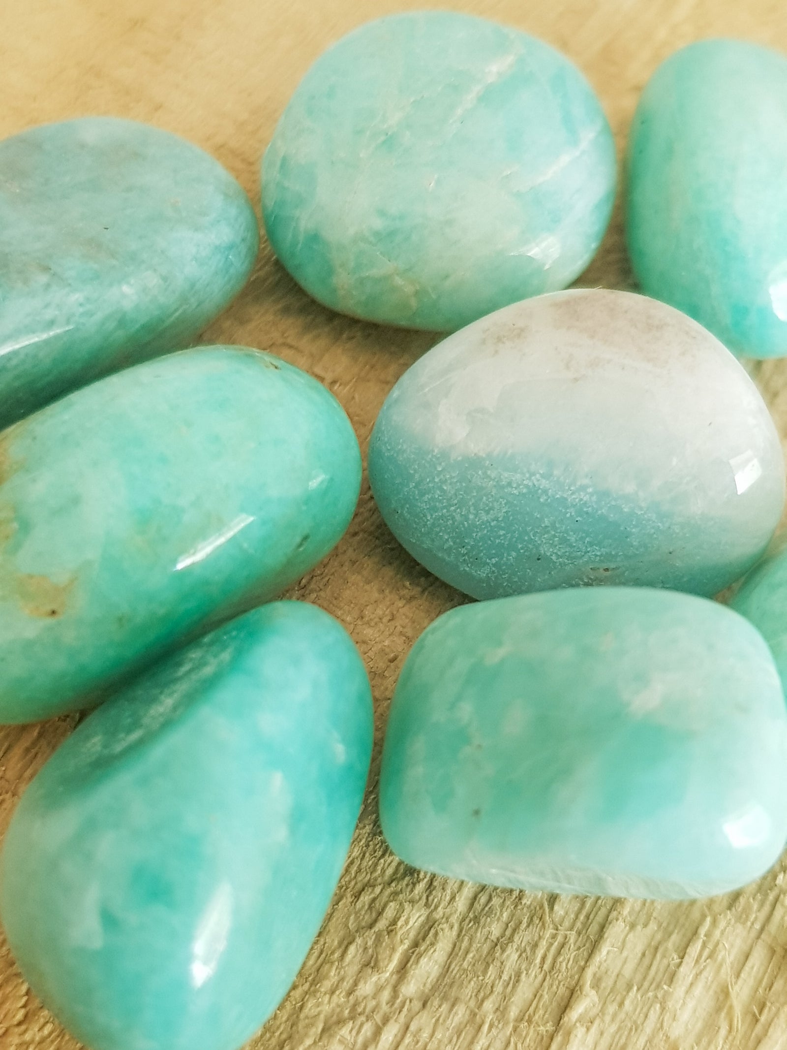 amazonite tumblestone