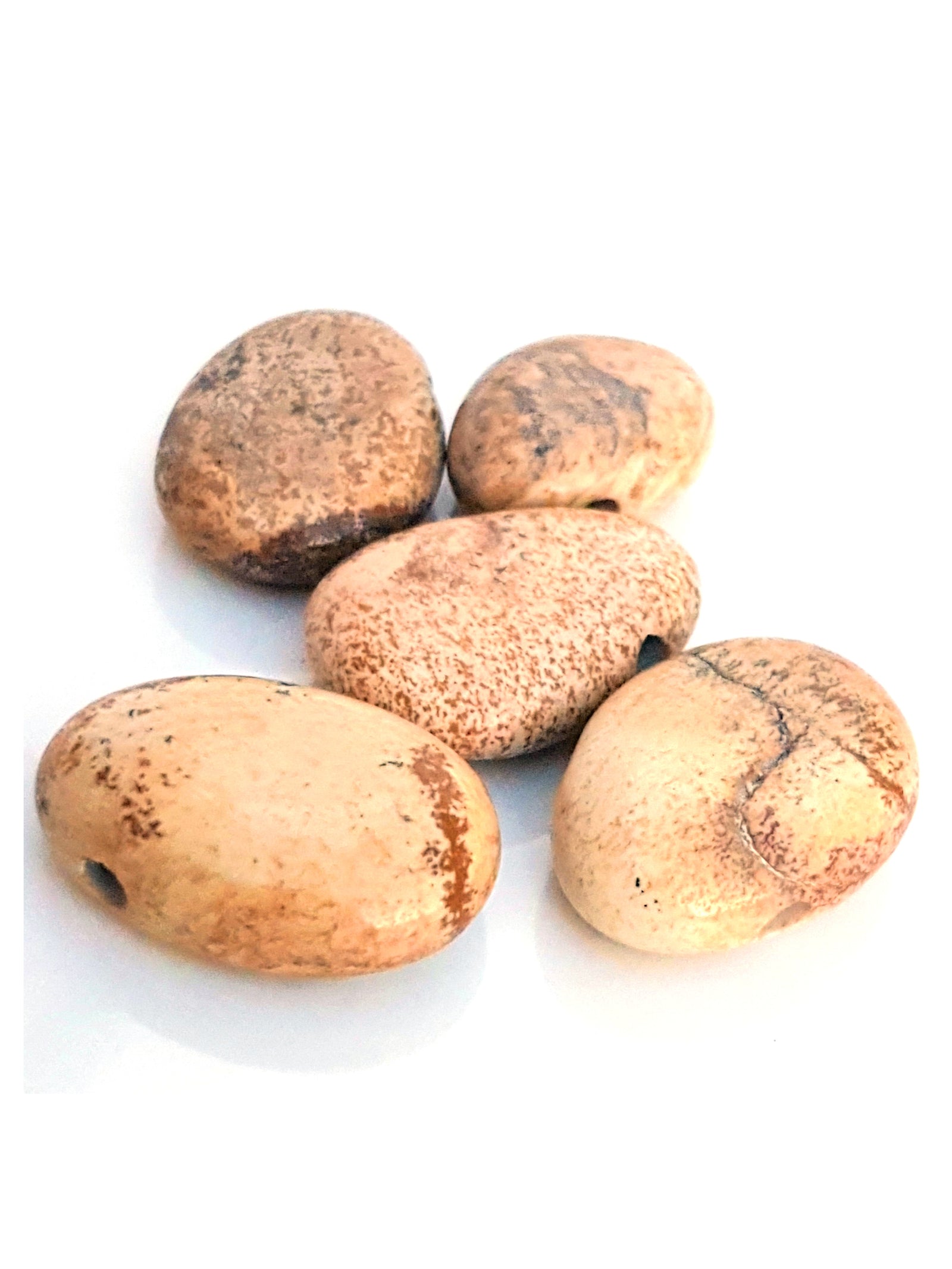 Kalahari Picturestone drilled stone - The Science of Magic 