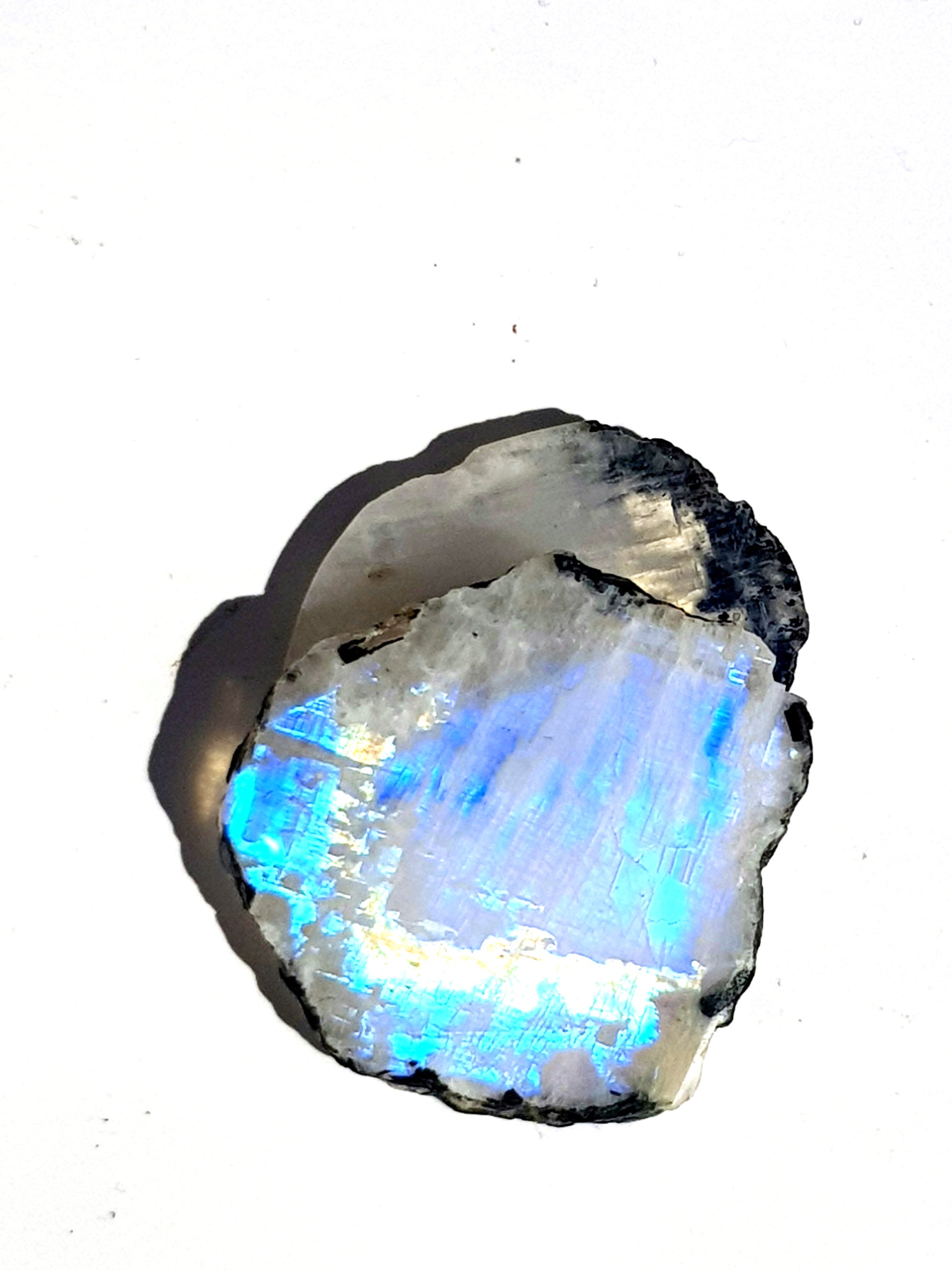 Gem grade moon stone slice - The Science of Magic 