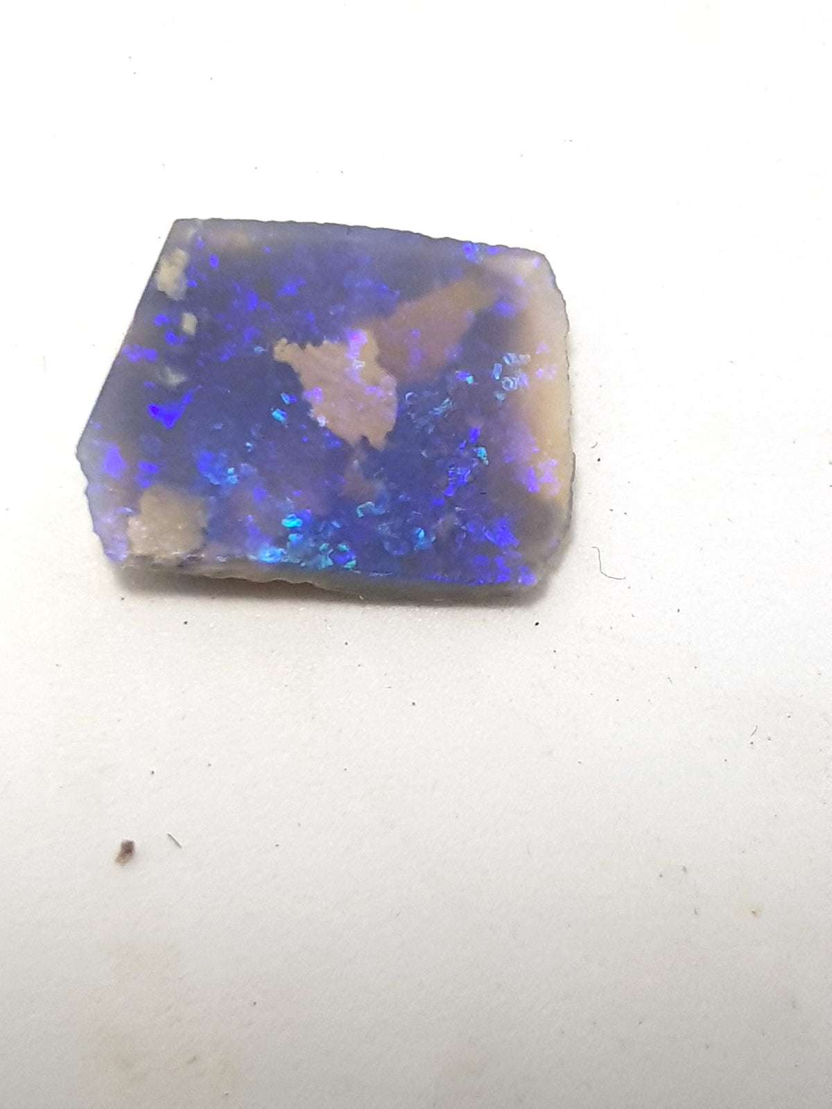 dark blue opal rub.
